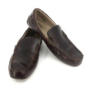 Sperry Top Sider Shoes Mens Sz 10.5 Brown Leather Comfort Moc Driving Loafers